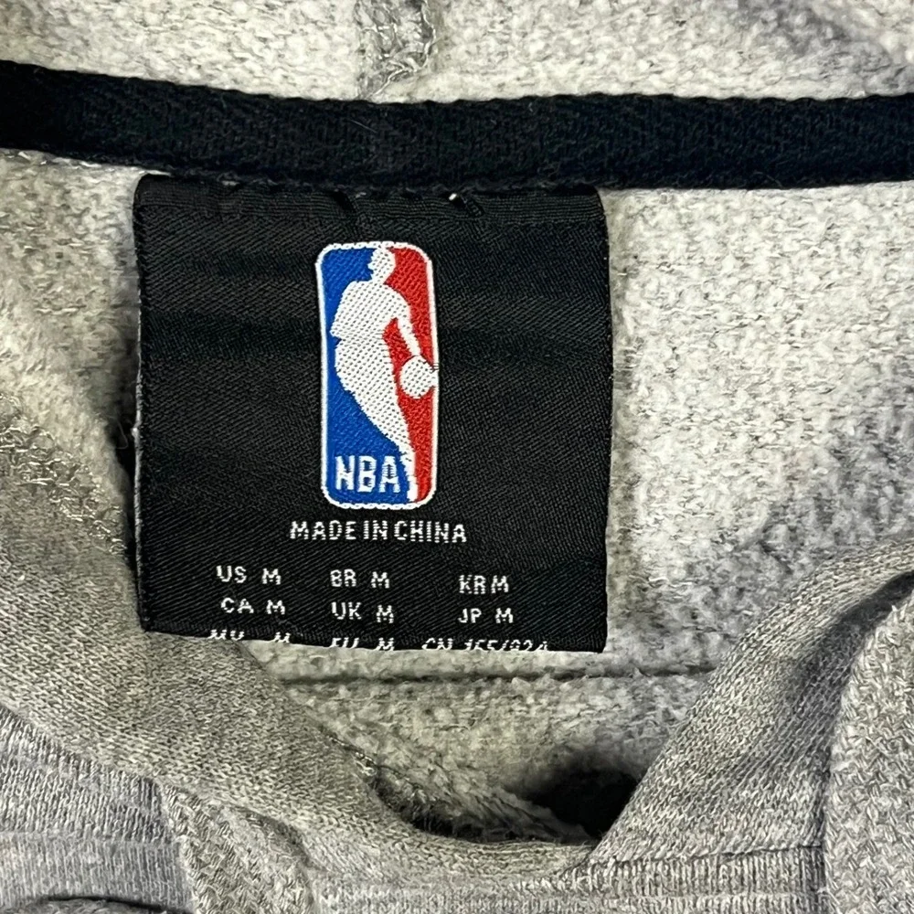 NBA Los Angeles Lakers Hoodie Kids Medium Gray Graphic Pullover Sweatshirt Fan